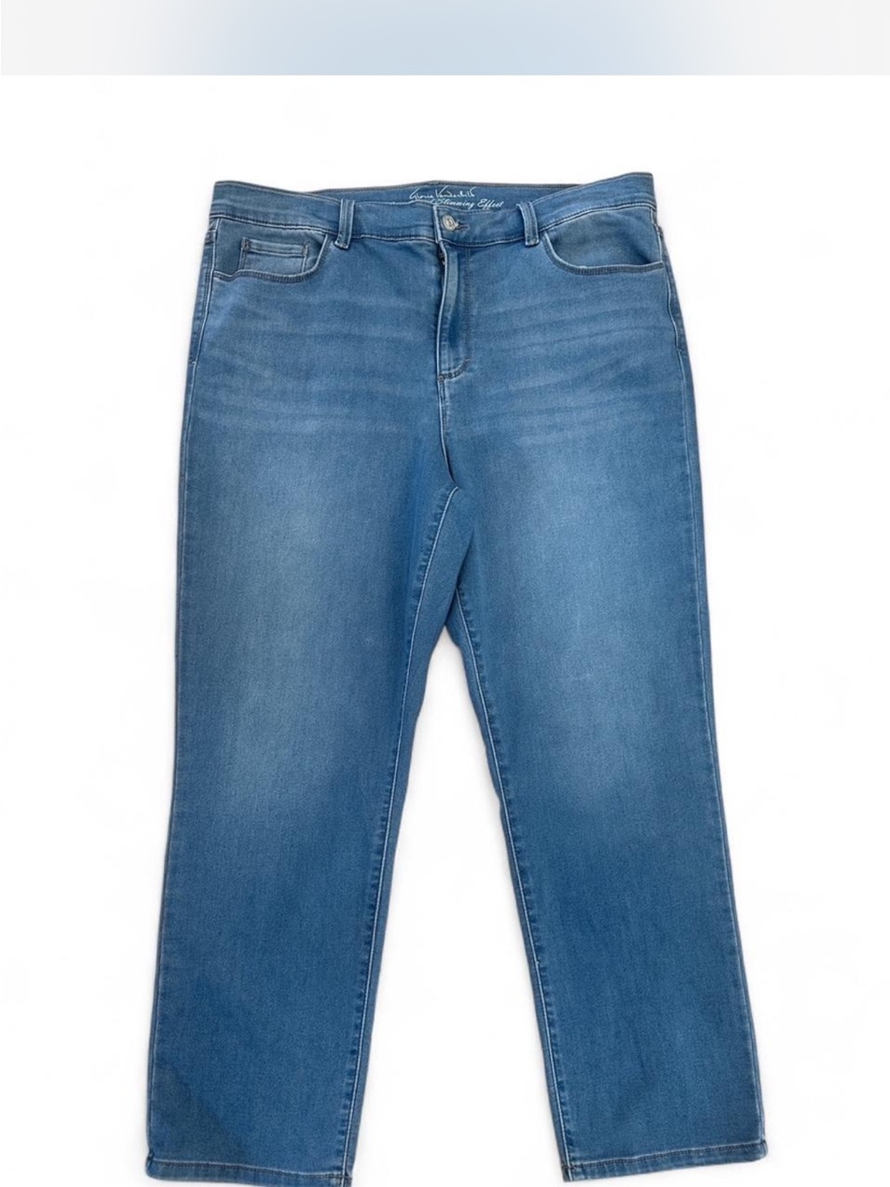 Gloria Vanderbilt Relaxed Blue Denim Jeans